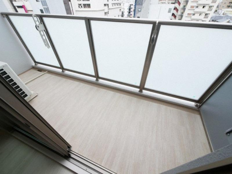 サンセール吹田のバルコニー