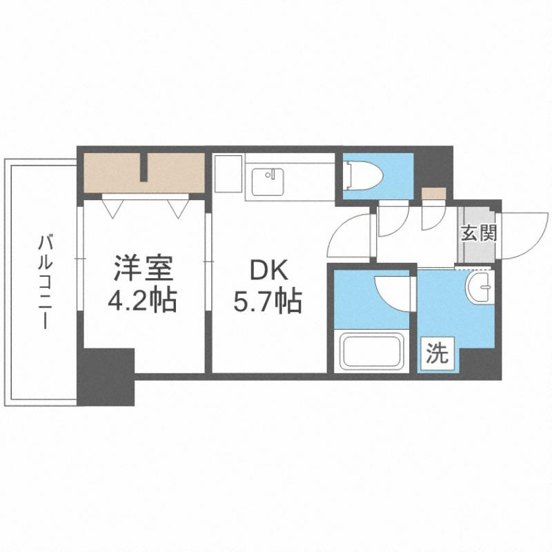 サンセール吹田の間取り