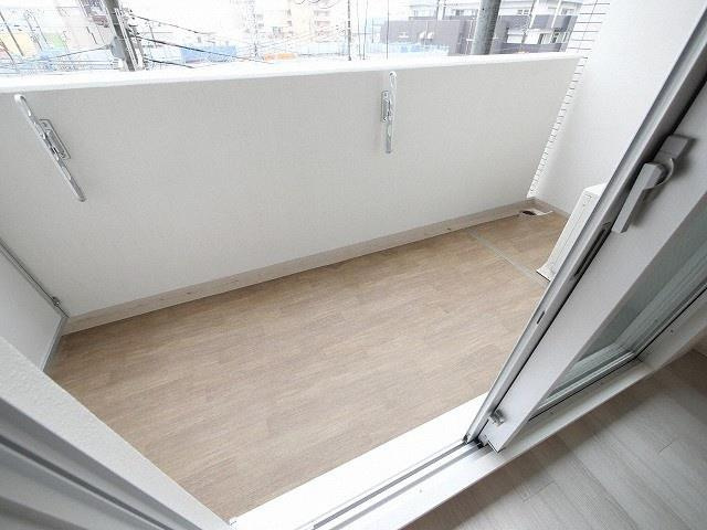 MSR新大阪南のバルコニー