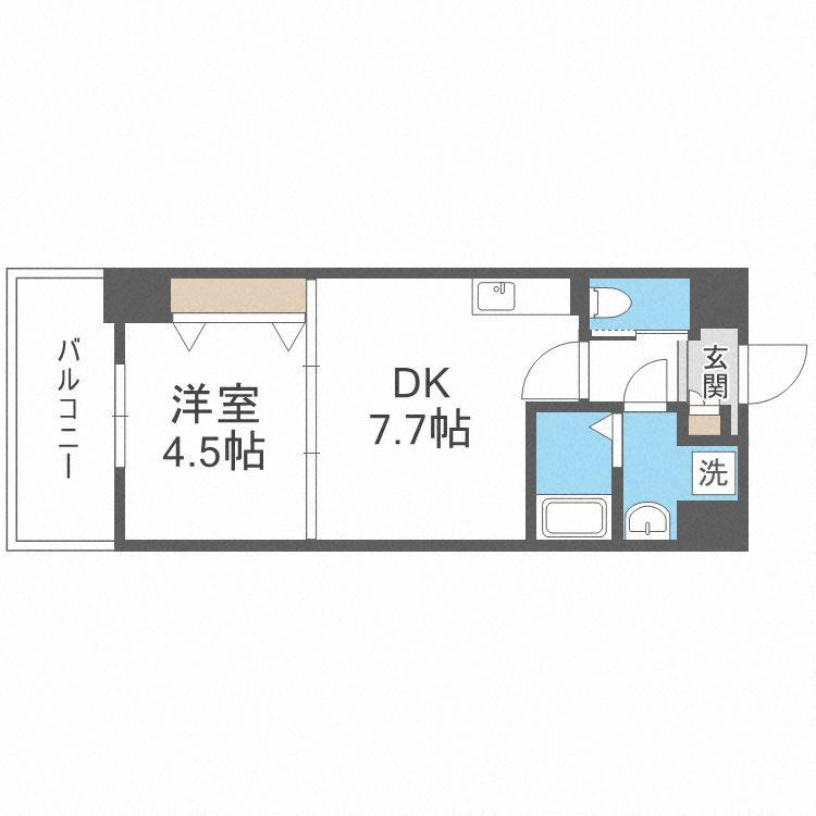 MSR新大阪南の間取り