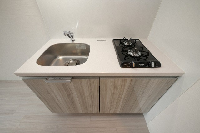 ソルテラス阿波座ウィズのキッチン