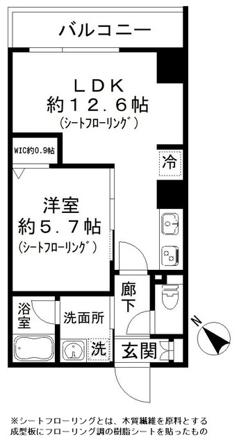 ファインクレスト巣鴨の間取り