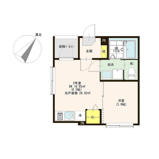 【間取り】 | シャルマン相川