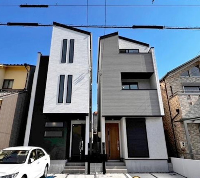 【外観】 | MIRASUMO緑区鳴子町2143②全2棟＜新築一戸建て仲介手数料無料＞ | きれいな外観です