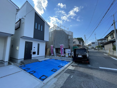 【外観】 | 守山区大森51411② ＜仲介手数料無料＞大森北小・大森中　新築一戸建て | 新築戸建の事はマックバリュで住まい相談へお任せください。