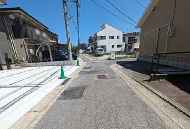 LiveleGarden.S千種区香流橋全3棟＜新築一戸建て仲介手数料無料＞の前面道路含む現地写真|前面道路含む現地写真です
