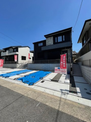 【前面道路含む現地写真】 | 名東区勢子坊1期 全4棟＜仲介手数料無料＞貴船小・高針台中　新築一戸建て | 仲介手数料キャンペーン実施中です♪詳細は弊社ホームページもしくはスタッフまでお気軽にお問合せ下さいませ♪ お役に立てる自信があります♪