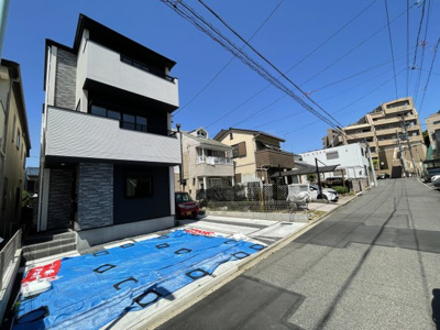 【前面道路含む現地写真】 | KIS千種区下方町1期　新築戸建　仲介手数料無料 | 仲介手数料キャンペーン対象物件です！詳細は弊社ホームページ・スタッフまでお気軽にお問合せ下さいませ♪