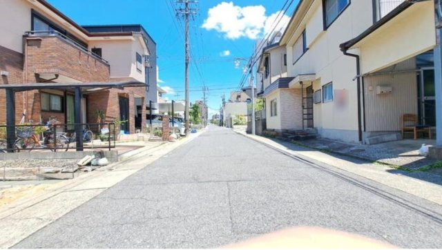 MIRASUMO千種区汁谷町0130③全3棟＜新築一戸建て仲介手数料無料＞の前面道路含む現地写真|仲介手数料キャンペーン実施中です♪詳細は弊社ホームページもしくはスタッフまでお気軽にお問合せ下さいませ♪ お役に立てる自信があります♪
