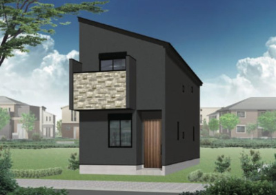 【外観パース】 | MIRASUMO瑞穂区船原町213①全1棟＜新築一戸建て仲介手数料無料＞ | 外観パースです