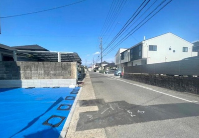 【前面道路含む現地写真】 | MIRASUMO緑区古鳴海1137②全2棟＜新築一戸建て仲介手数料無料＞ | 前面道路含む現地写真です
