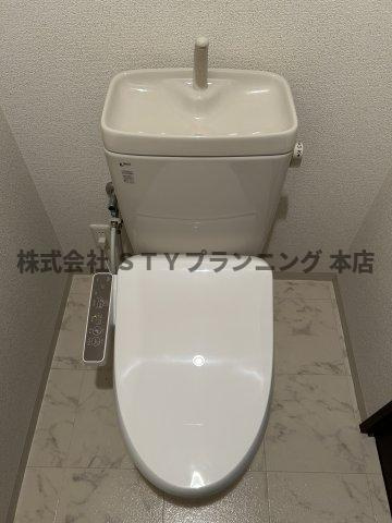 仲介手数料０円！エイペックス名古屋鶴舞公園前のトイレ