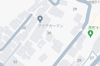 アクアガーデンの地図