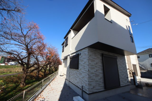 【外観】 | 《仲介手数料無料》桜区大字白鍬375-1(2号棟)新築一戸建てグラン・フェリディア | 撮影日 2024年12月7日 12:50 晴れ