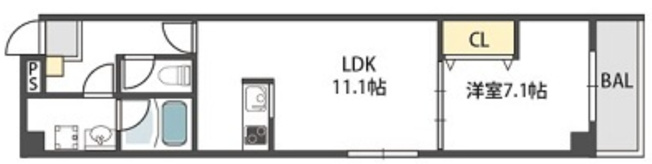 【間取り】 | グランパシフィック生野東