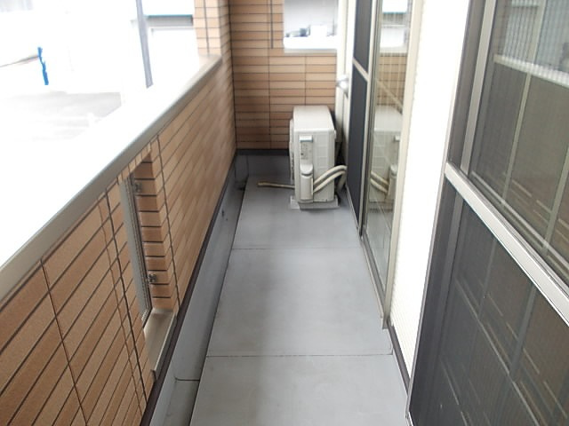 アミティエⅡのバルコニー