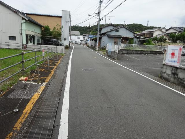 高知市長浜の前面道路含む現地写真