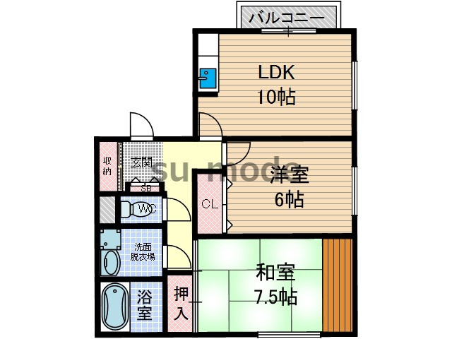 【間取り】 | レオコート