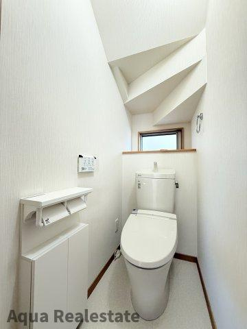 宇多津町長縄手　新築未入居戸建てのトイレ|シンプルで使いやすいトイレです