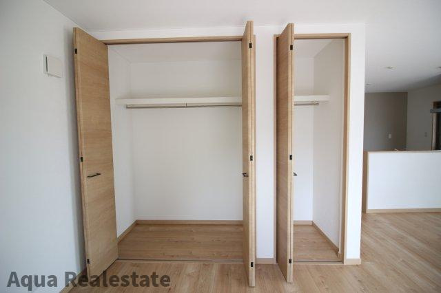 宇多津町長縄手　新築未入居戸建ての収納|収納豊富です