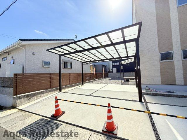 宇多津町長縄手　新築未入居戸建ての駐車場|駐車場があります
