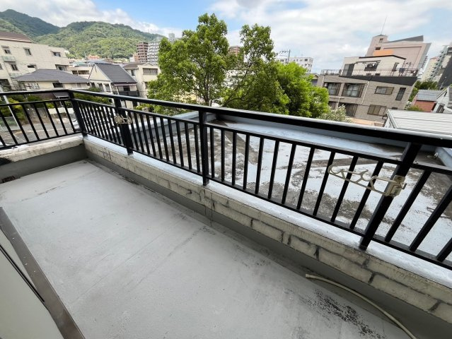 ステラ田中町のバルコニー