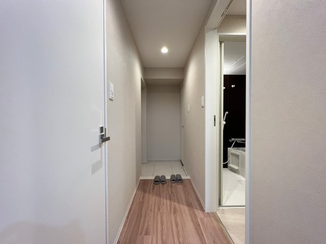 ラグレース天六の玄関