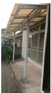 【バルコニー】 | 岡村貸家　炭焼