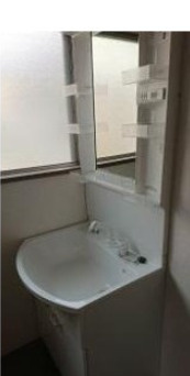 【独立洗面台】 | 岡村貸家　炭焼