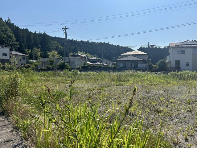 山田町住釜 売土地の外観