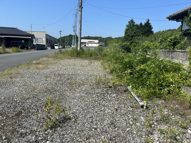 山田町住釜 売土地の外観