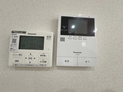【防犯設備】 | 南野田　中古一戸建 | モニター付インターホンが標準仕様です。戸建暮らしだと、集合住宅に比べ、より不安になりがちな防犯面、目で確認できるから安心です♪