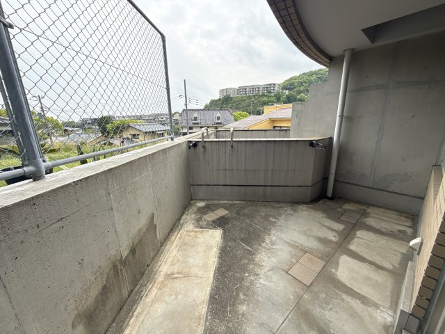 リブレ北新在家のバルコニー