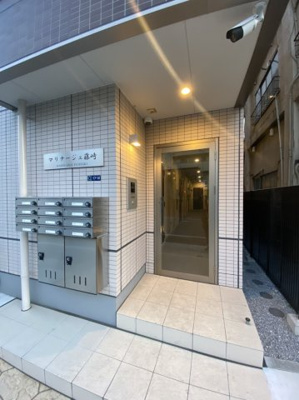 【外観】 | マリナージュ藤崎 | オートロック、防犯カメラ、集合ポストの他に、便利な宅配ボックスあります