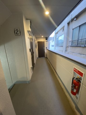 【その他共用部分】 | マリナージュ藤崎 | 住人しか入れない共用通路は安心ですね