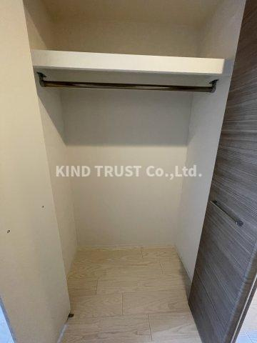 ディクス梅田東レジデンスの収納|ちょっとした収納スペースも充実しています