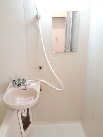 平國ハイツの洗面所