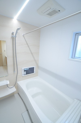 【浴室】 | 綾瀬市落合南3丁目　新築戸建て　全２棟　【仲介手数料無料】