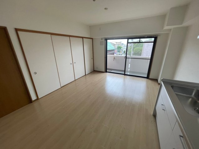 ブリックブロックの居間・リビング