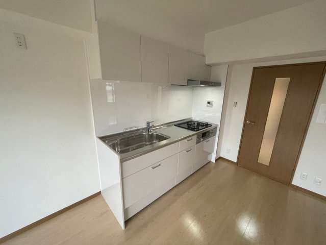 ブリックブロックのキッチン