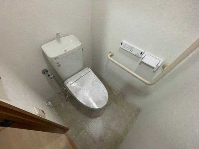 ブリックブロックのトイレ