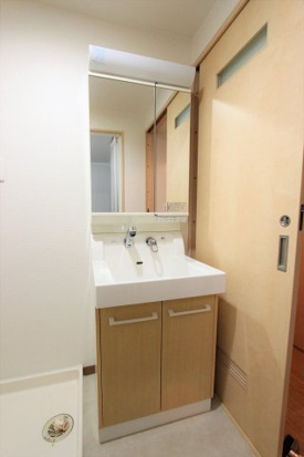 ピエナの洗面所