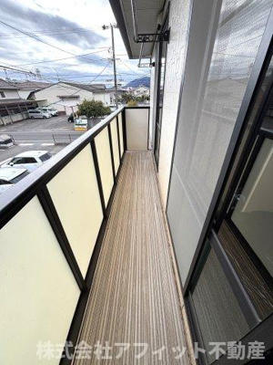 【バルコニー】 | ウィンディア新涯A | 南東向き