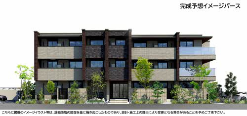 菊池郡菊陽町大字津久礼の賃貸マンションの外観
