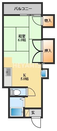 エスポワール宿町の間取り