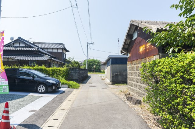 【前面道路含む現地写真】 | 宇土市境目町4号地