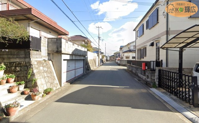 加古川市野口町北野　土地の前面道路含む現地写真|前面道路幅員約6.3ｍです。