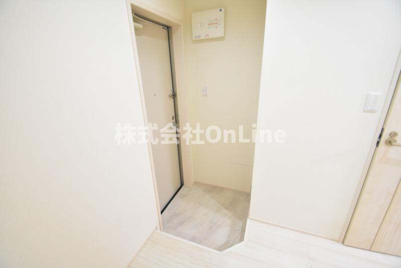 フジパレス吉田EASTの玄関