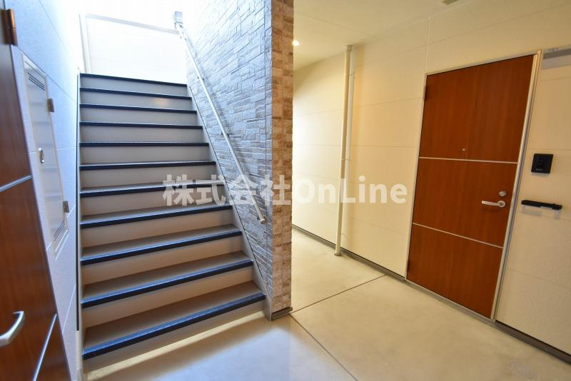フジパレス吉田EASTのロビー