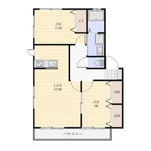 パナハイツクオーレの間取り